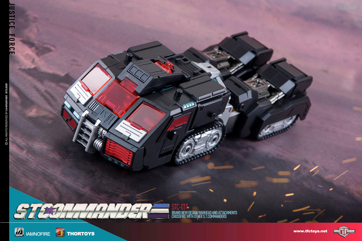 TFC Toys STC-01T Dark Savior Commander Toy Photography by